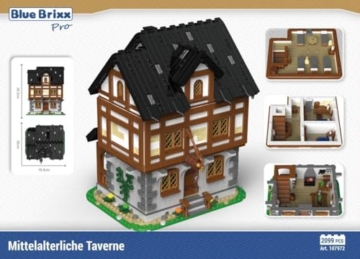 BlueBrixx Pro 107972 Taverne Mittelalterliche Stadt