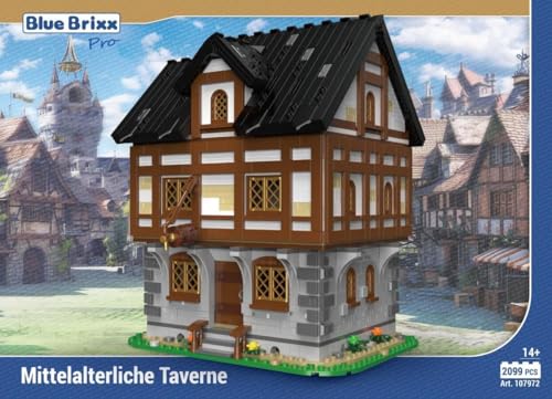 BlueBrixx Pro 107972 Taverne Mittelalterliche Stadt
