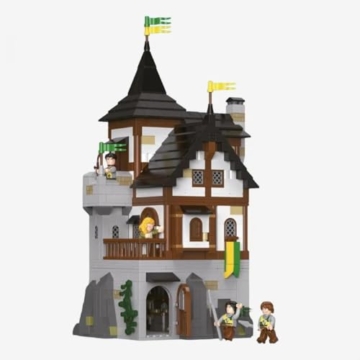 BlueBrixx Pro 107975 – Burg Bärenfels: Bergfried