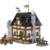 BlueBrixx Pro 108034 – Burg Bärenfels: Gasthaus aus Klemmbausteinen mit 1041 Bauelementen. Kompatibel mit Anderen Klemmbausteinen. Lieferung in Originalverpackung. - 1