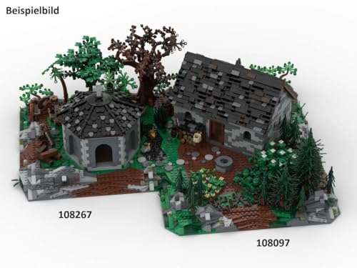 BlueBrixx Pro 108097 – Kloster Blaubrunn: Die Einsiedelei Maße