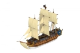 BlueBrixx Pro 108170 Blackbeards Piratenschiff Queen Anne's Revenge