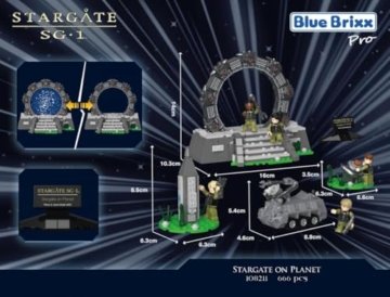 BlueBrixx Pro 108211 – Stargate auf Planet 🌌