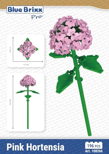 BlueBrixx Pro 108266 – Hortensie Rosa