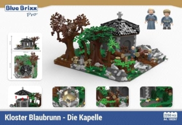 BlueBrixx Pro 108267 – Kloster Blaubrunn - Die Kapelle aus Klemmbausteinen