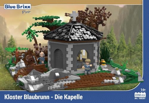BlueBrixx Pro 108267 – Kloster Blaubrunn - Die Kapelle aus Klemmbausteinen