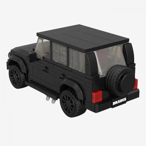 BlueBrixx Pro 108282 – Brabus Widestar aus Klemmbausteinen Heck