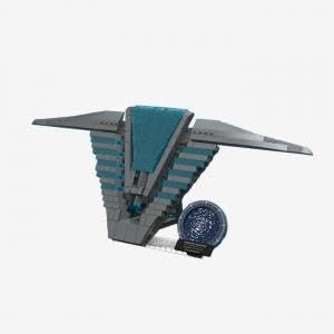 BlueBrixx Pro 108287 – Stargate Pegasus-Chevron aus Klemmbausteinen