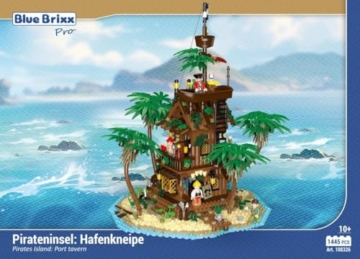 BlueBrixx Pirateninsel: Hafenkneipe Pro Set 108326 Box