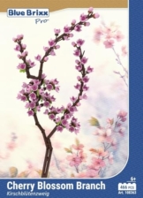 BlueBrixx Pro 108363 – Kirschblütenzweig aus 466 Klemmbausteinen