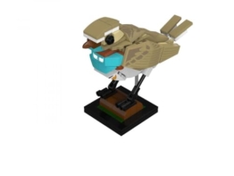 BlueBrixx Pro 108365 – Blaukehlchen