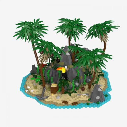 BlueBrixx Pro 108373 – Pirateninsel: Schatzhöhle Klemmbausteine