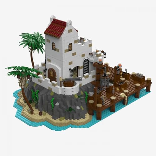 BlueBrixx Legenden der Schatzküste Hafen Pro Set 108386