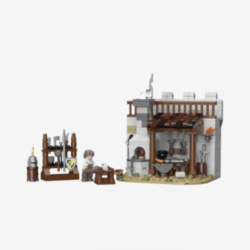 BlueBrixx Burg Bärenfels: Schmied Pro 108395 Klemmbausteine