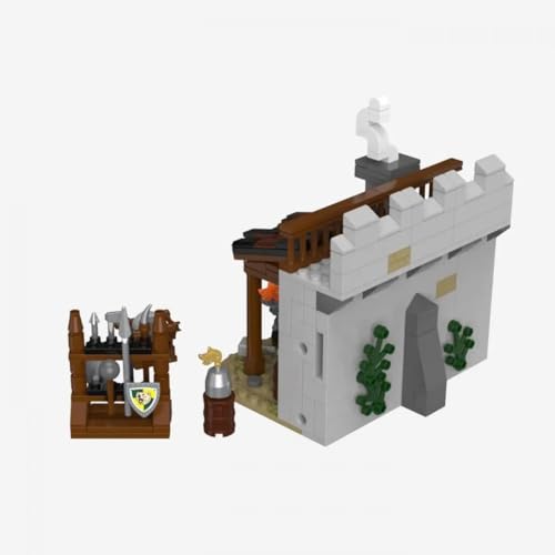 BlueBrixx Burg Bärenfels: Schmied Pro 108395 Moc