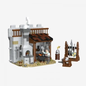 BlueBrixx Burg Bärenfels: Schmied Pro 108395