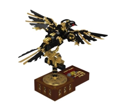 BlueBrixx Pro 108461 - Steampunk Mech-Elster, 555 Klemmbausteine