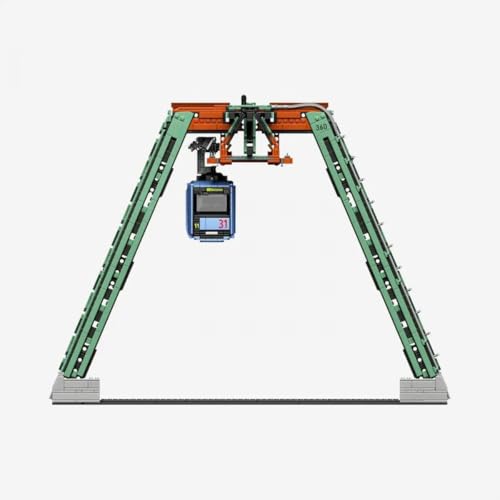 BlueBrixx Pro 108474 – Wuppertaler Schwebebahn aus 5744 Bausteinen