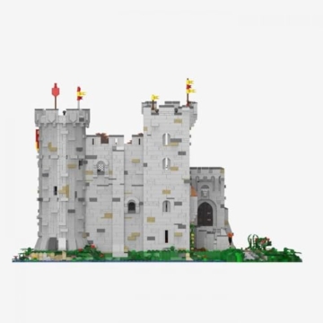 BlueBrixx Pro 108481 – Die Normannenburg als Turmburg