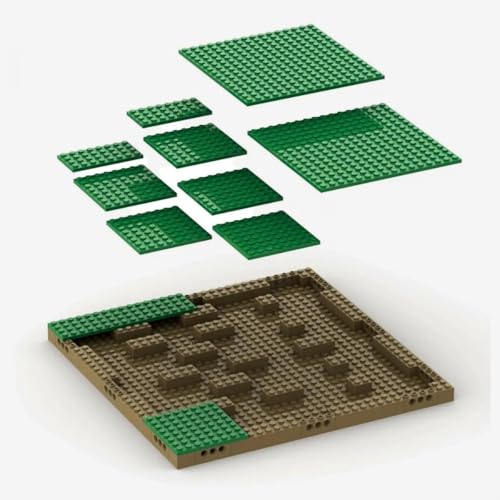 BlueBrixx Pro 108483 – Modulares Landschaftssystem: Leermodul