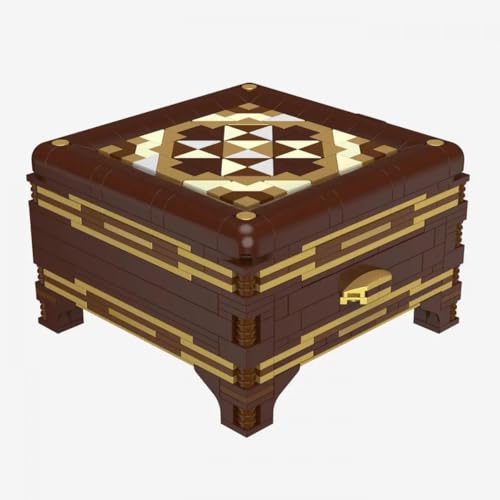 BlueBrixx Pro 108495 – Die drei ??? Geheimfachkiste mit 651 Teile