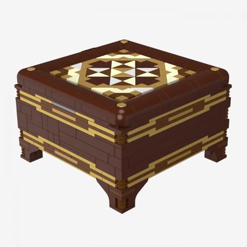 BlueBrixx Pro 108495 – Die drei ??? Geheimfachkiste mit 651 Teile