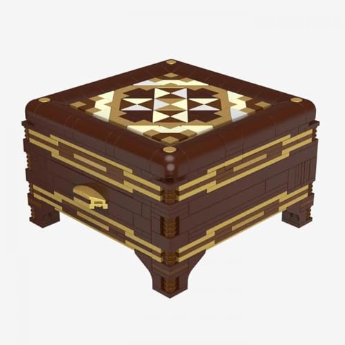 BlueBrixx Pro 108495 – Die drei ??? Geheimfachkiste mit 651 Teile