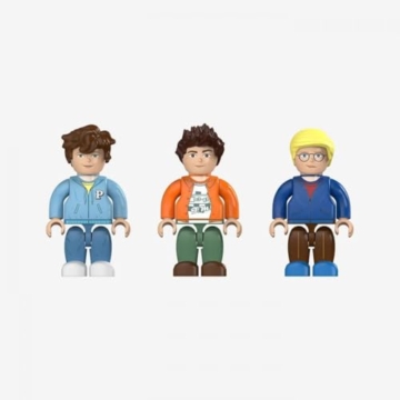 BlueBrixx Pro 108497 – Die DREI ???: Schrottplatz: Zentrale aus Klemmbausteinen mit 3089 Bauelementen - 3