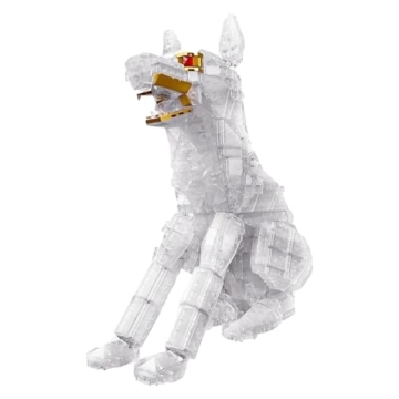 BlueBrixx Pro 108499 – Die DREI ???: Der Karpatenhund aus Klemmbausteinen mit 1027 Bauelementen, 2in1 Set - 1