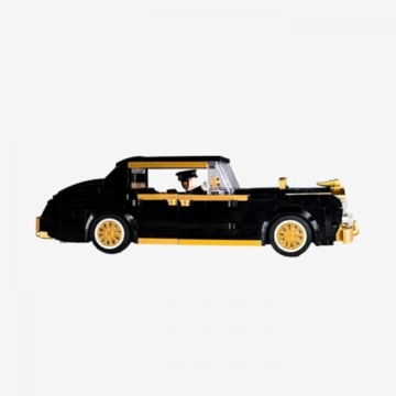 BlueBrixx Pro 108503 – Die DREI ???: Mortons Luxuslimousine aus Klemmbausteinen mit 483 Bauelementen - 4