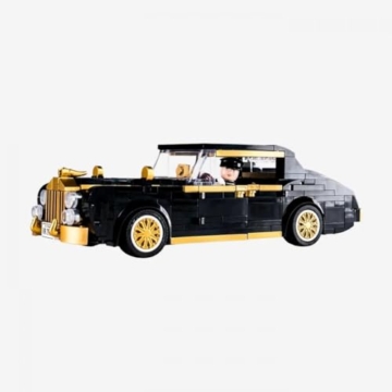 BlueBrixx Pro 108503 – Die DREI ???: Mortons Luxuslimousine aus Klemmbausteinen mit 483 Bauelementen - 1