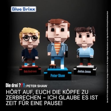 BlueBrixx Die DREI ???: Peter Shaw (Pro 108505) Moc