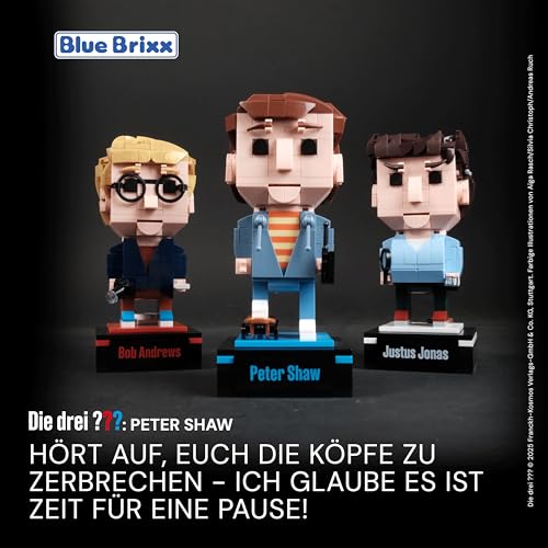 BlueBrixx Die DREI ???: Peter Shaw (Pro 108505) Moc