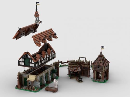 BlueBrixx Pro 108516 – Burg Blaustein Stallungen modular