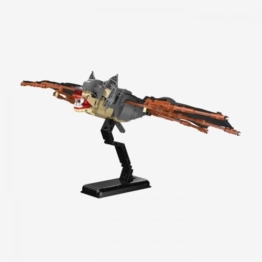 BlueBrixx Pro 108569 – Fledermaus aus Klemmbausteinen mit 579 Bauelementen - 1