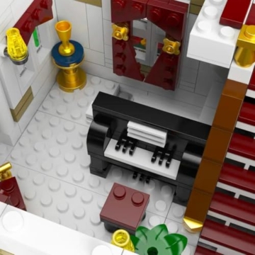 BlueBrixx Gouverneurspalast Pro 108570 Klavir