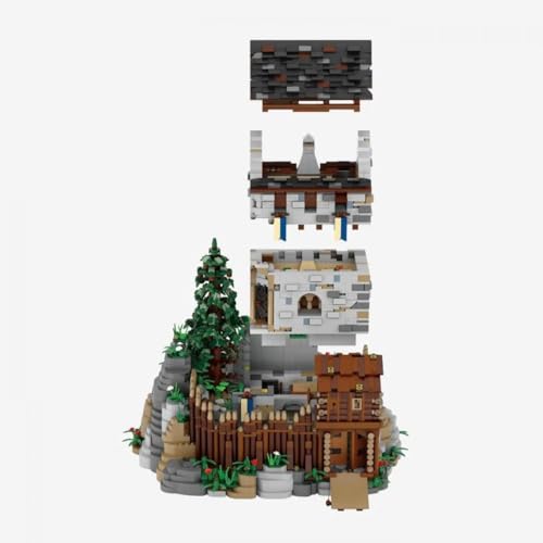 BlueBrixx Pro 108628 – Burg Blaustein (5502 mini blocks) modular