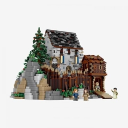 BlueBrixx Pro 108628 – Burg Blaustein (5502 mini blocks)