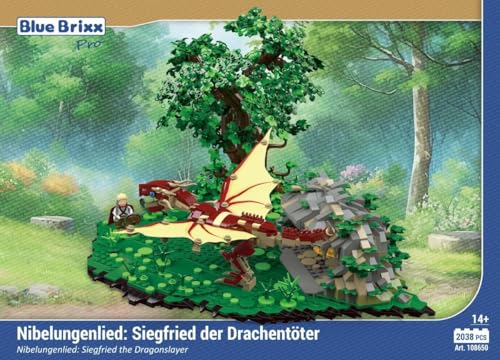 BlueBrixx Pro 108650 – Siegfried der Drachentöter Box