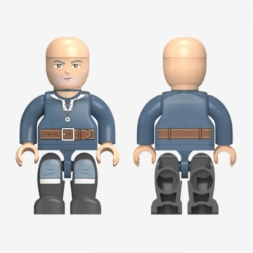 BlueBrixx Pro 108662 – Kloster Blaubrunn - Die Kongregation aus Klemmbausteinen mit 1449 Bauelementen. Erweiterung für die Kapelle (Nr. 108267) Kompatibel mit Anderen Klemmbausteinen - 6