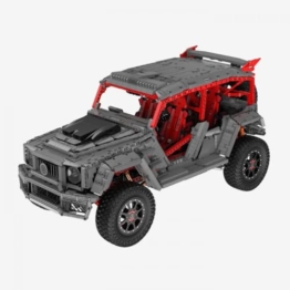 BlueBrixx Pro 108667 - Brabus Crawler, 4280 Technikbausteine, Auto-Set, Geschenk für Auto Fans, Standardsteine, Bausteine der Brabus-Serie - 1
