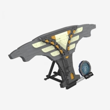 BlueBrixx Pro 108669 – Stargate Universe-Chevron aus Klemmbausteinen mit 525 Bauelementen - 2