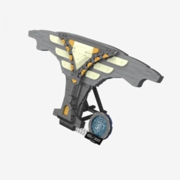 BlueBrixx Pro 108669 – Stargate Universe-Chevron aus Klemmbausteinen mit 525 Bauelementen - 1
