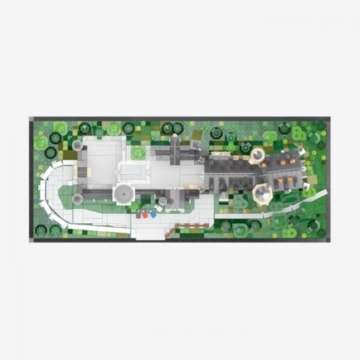 BlueBrixx Pro 108686 – Schloss Neuschwanstein (Größe M) aus Klemmbausteinen mit 3797 Bauelementen. - 7