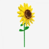 BlueBrixx Pro 108701 – Sonnenblume aus Klemmbausteinen mit 340 Bauelementen - 1