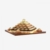 BlueBrixx Pro 108704-3D-Puzzle: Pyramide, 522 Klemmbausteine, 3D-Puzzle-Set, Geschenk für Puzzle-Fans, Standardsteine, Bausteine der Pro-Serie - 2