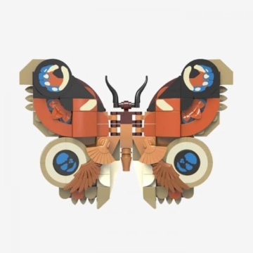 BlueBrixx Tagpfauenauge Pro 108709 aus Klemmbausteinen Moc