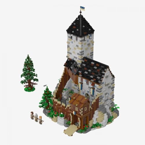 BlueBrixx Burg Blaustein: Bergfried-Erweiterung Pro 108713 Moc