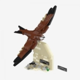 BlueBrixx Pro 108723 – Mauersegler aus 398 Klemmbausteinen