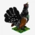 BlueBrixx Pro 108728 – Auerhahn – Klemmbausteine-Tiere – 1166 Teile – Vogel Baustein Set - 3
